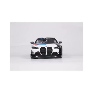 BMW M4 GT4 GT4 WHITE PRESENTATION 2022 OttO mobile 1:18 Resinemodell (Türen, Motorhaube... nicht zu öffnen!)